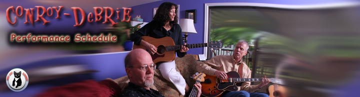 Conroy-DeBrie Performance Schedule